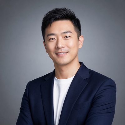 陈明轩,91网创始人兼CEO,正面职业照